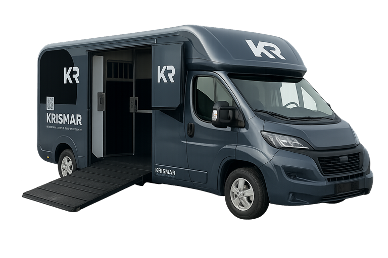 Krismar Stallion horse truck 5t double cab on Coxx X-Low 5t chassis - Fiat Ducato