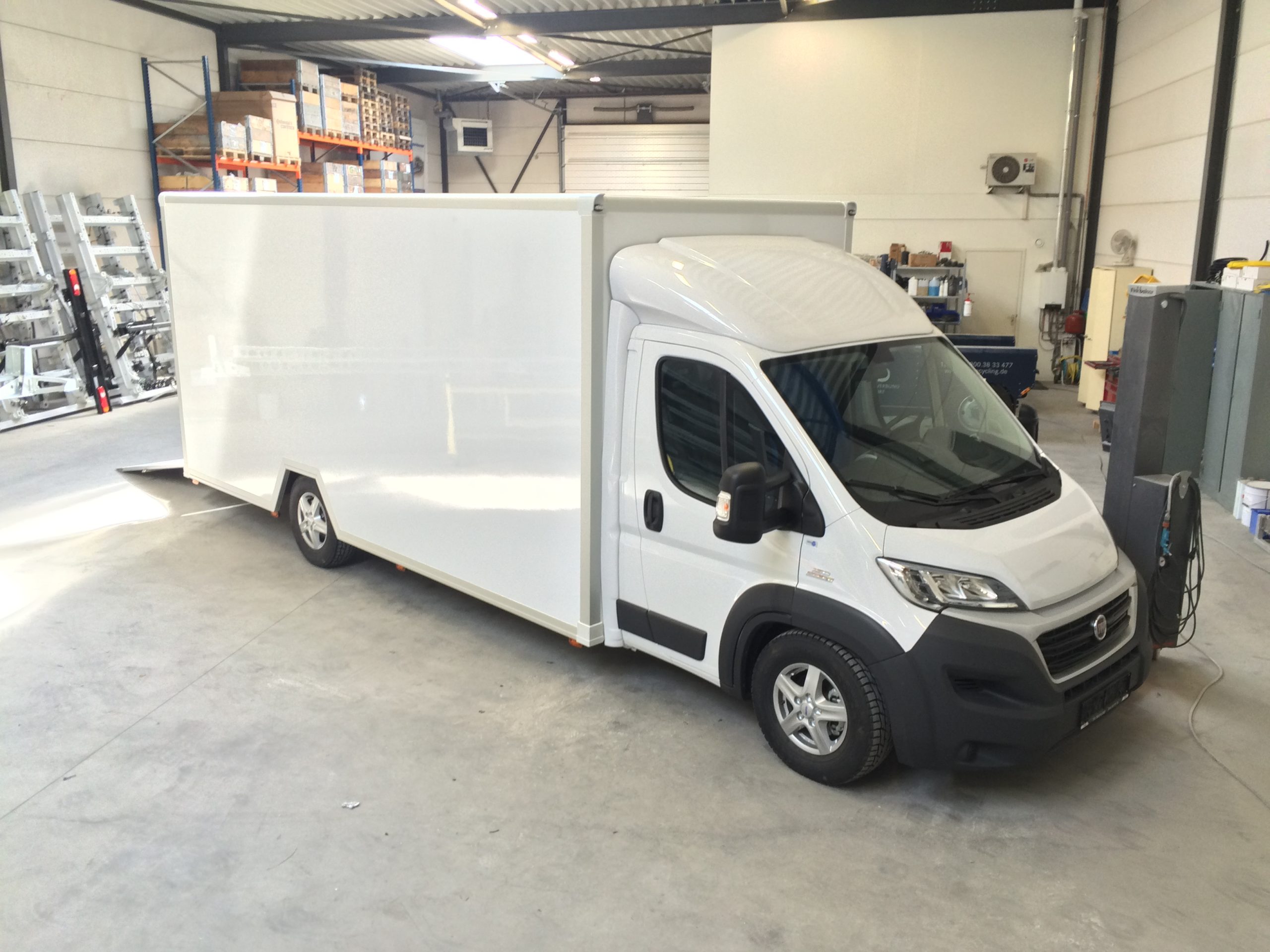 Coxx X-Low 3.5t-5t home delivery truck - Low Floor Ducato conversion - CityBOX body