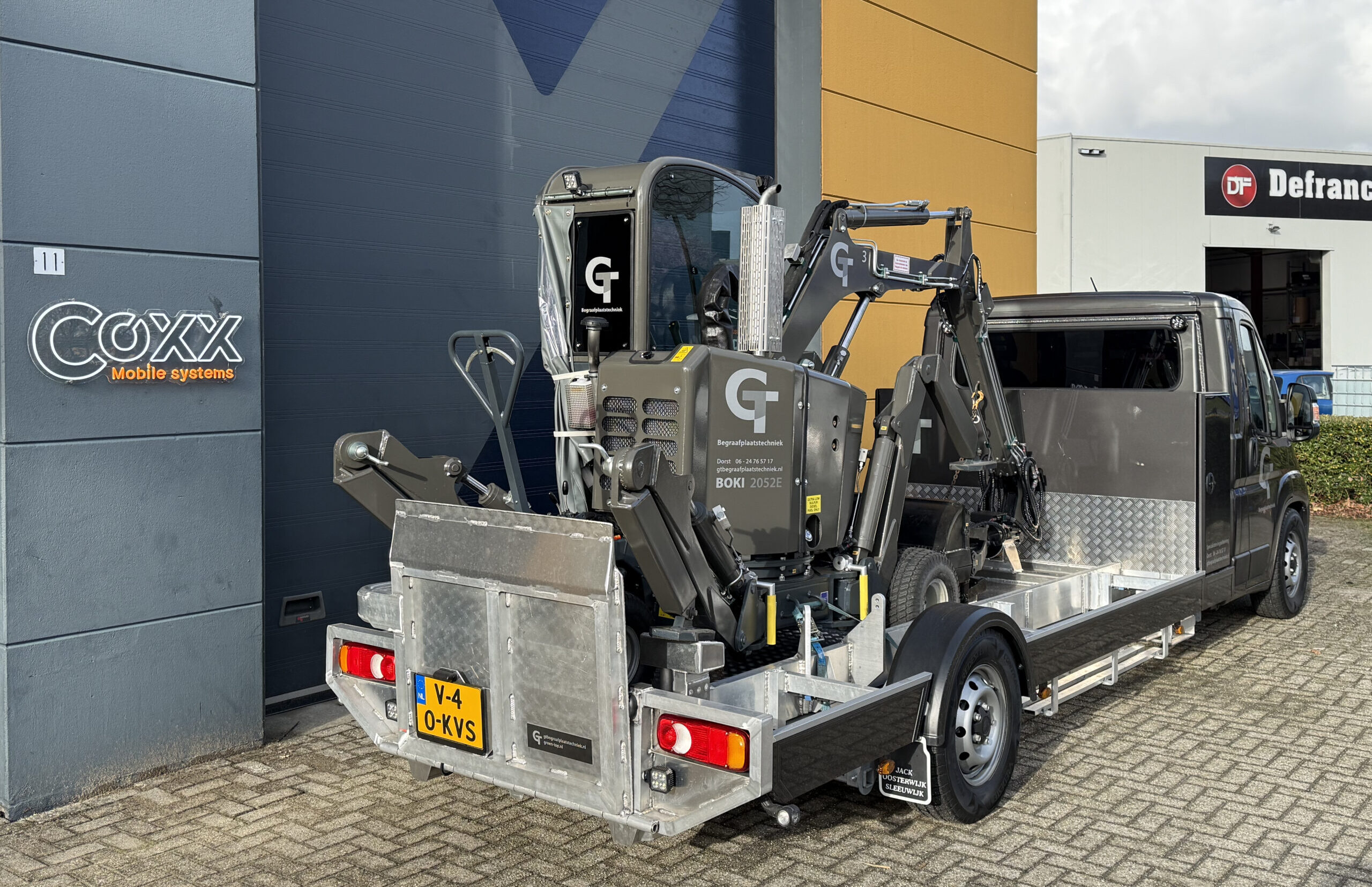 Project transport Minigraver