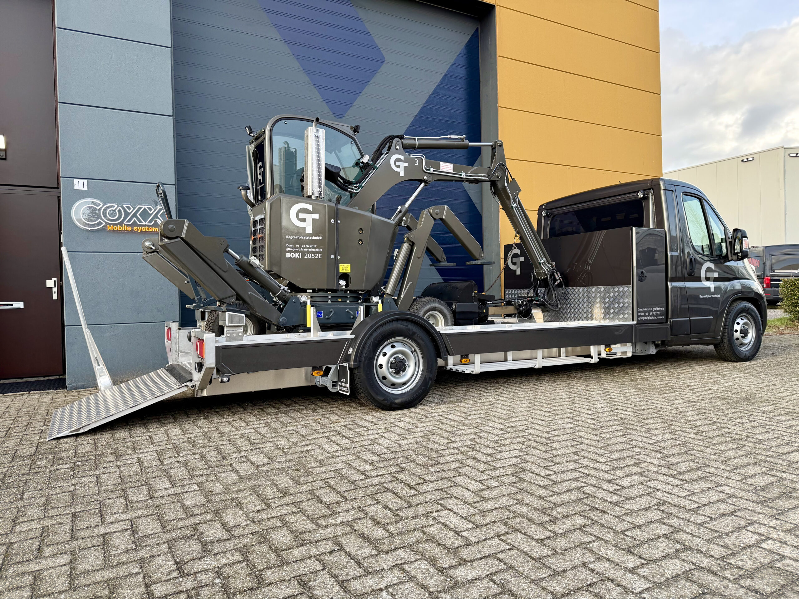 Project transport Minigraver